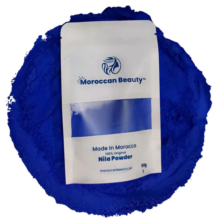 Moroccan Blue Nila Skin Whitening Powder