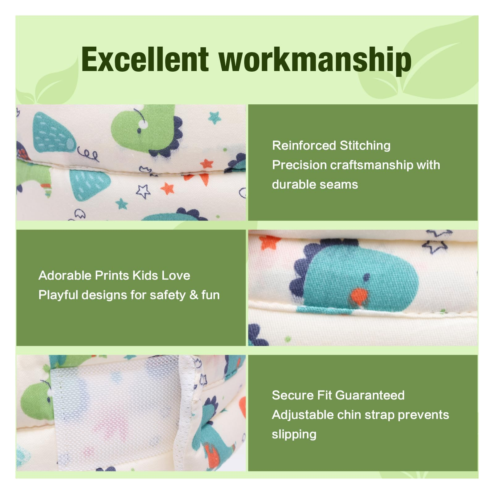 Baby Head Protector - Baby Helmet for Crawling Walking Running - No Bumps and Soft Cushion